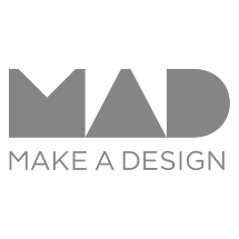 Make a Design Logo grau